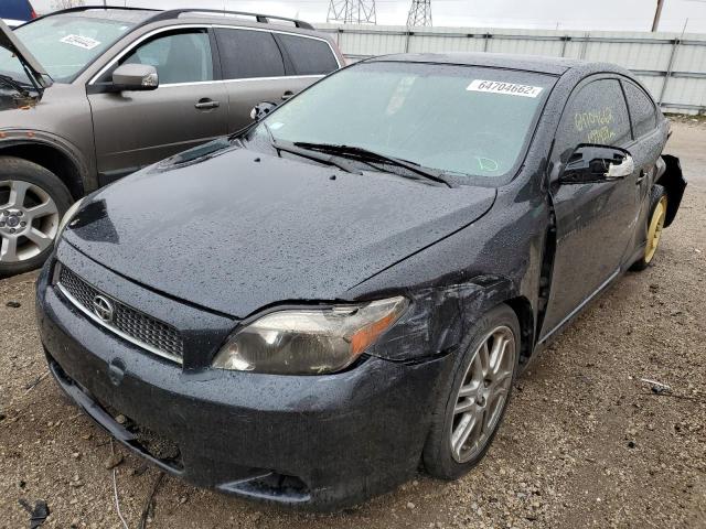 JTKDE177570197889 - 2007 TOYOTA SCION TC BLACK photo 2