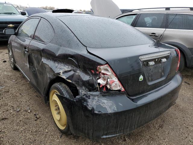 JTKDE177570197889 - 2007 TOYOTA SCION TC BLACK photo 3