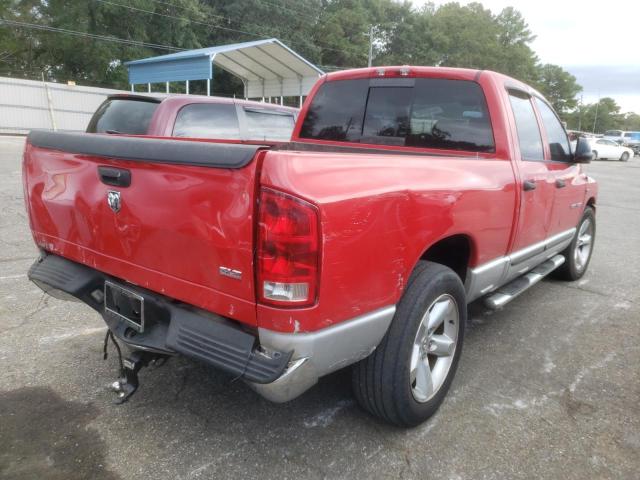 1D7HA18216S521520 - 2006 DODGE RAM 1500 S RED photo 4