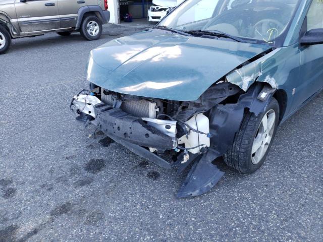 1G8AL55F27Z135616 - 2007 SATURN ION LEVEL ტალღისფერი ფოტო 10