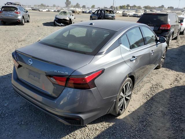 1N4BL4FV5LN304657 - 2020 NISSAN ALTIMA PLA GRAY photo 4