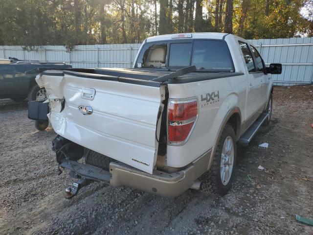 1FTFW1EF2DFD52091 - 2013 FORD F150 SUPER WHITE photo 4