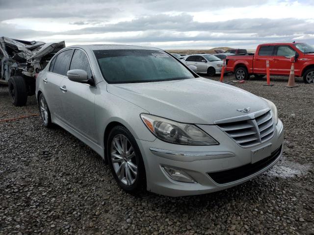 KMHGC4DD2CU201515 - 2012 HYUNDAI GENESIS 3. SILVER photo 1