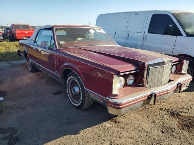 1MRBP98F4DY678286 - 1983 LINCOLN MARK VI BURGUNDY photo 1