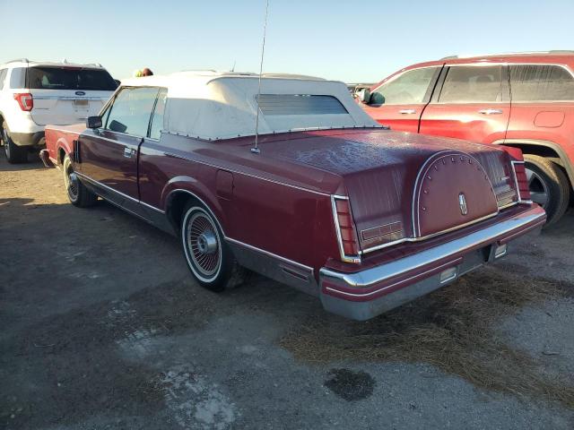 1MRBP98F4DY678286 - 1983 LINCOLN MARK VI BURGUNDY photo 3