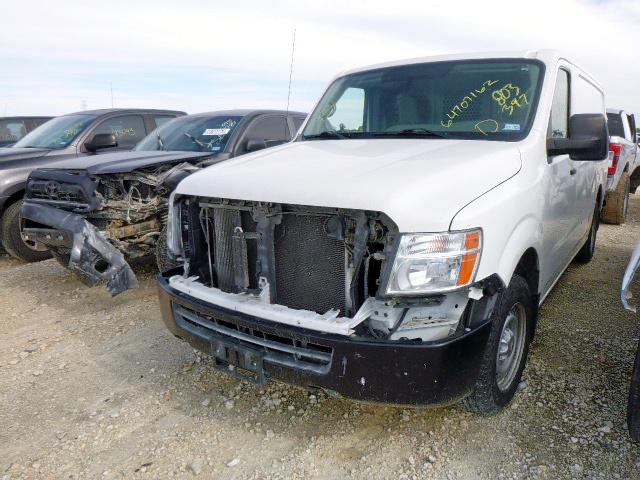 1N6BF0KM9KN803397 - 2019 NISSAN NV 1500 S WHITE photo 2