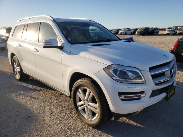 4JGDF2EE8EA341403 - 2014 MERCEDES-BENZ GL 350 BLU WHITE photo 1