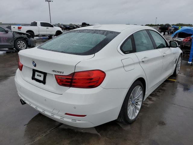 WBA4A5C50FD410170 - 2015 BMW 428 I GRAN WHITE photo 4