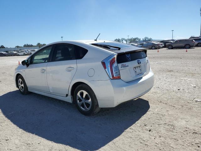 JTDKN3DU0D5596874 - 2013 TOYOTA PRIUS WHITE photo 3