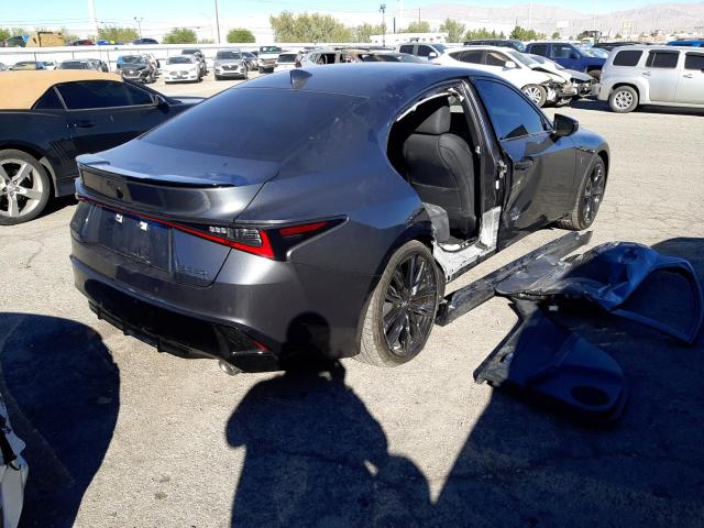 JTHGZ1B24M5041621 - 2021 LEXUS IS 350 F-S GRAY photo 4