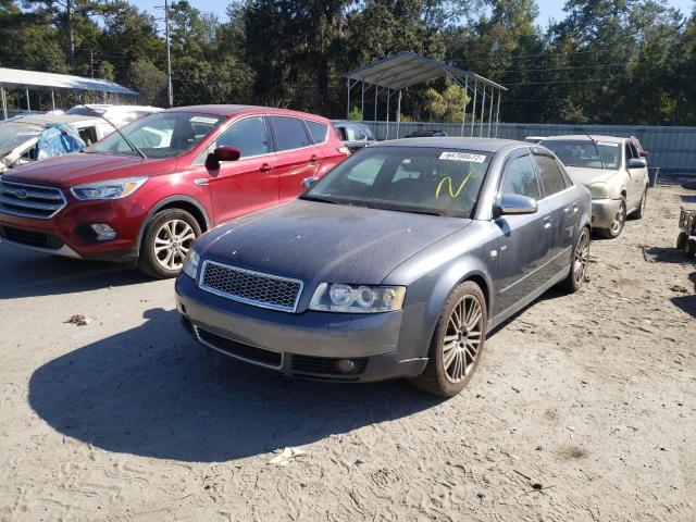 WAUJT68E53A357619 - 2003 AUDI A4 3.0 GRAY photo 2