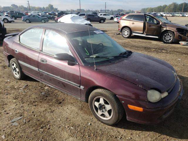 1B3ES27CXSD303330 - 1995 DODGE NEON BURGUNDY photo 1