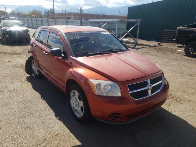 1B3HB48B28D752024 - 2008 DODGE CALIBER SX ORANGE photo 1