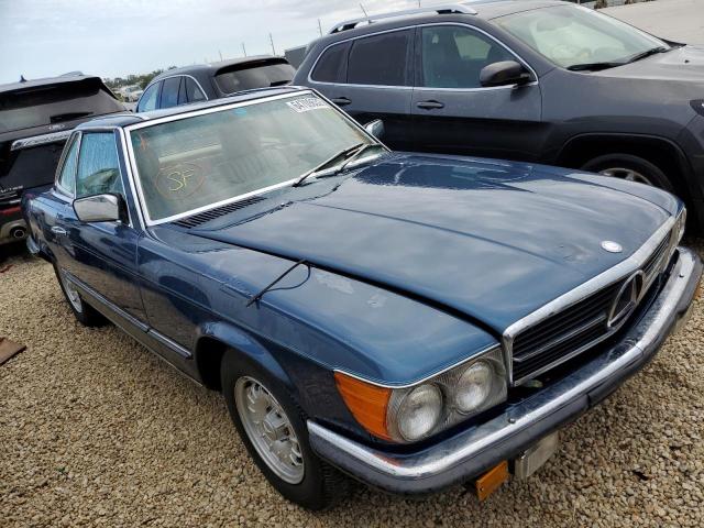 WDB1070421A008913 - 1984 MERCEDES-BENZ 280SL BLUE photo 4