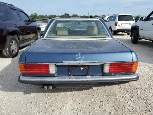 WDB1070421A008913 - 1984 MERCEDES-BENZ 280SL BLUE photo 6