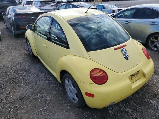3VWCC21C7YM404251 - 2000 VOLKSWAGEN NEW BEETLE 黄色 照片 3