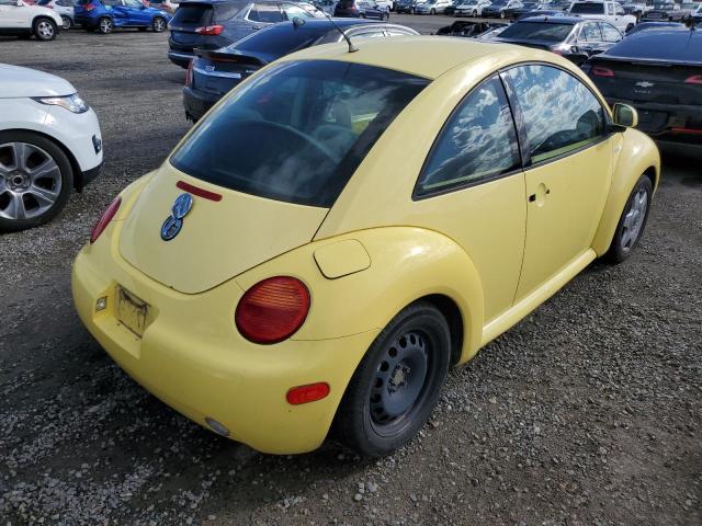 3VWCC21C7YM404251 - 2000 VOLKSWAGEN NEW BEETLE 黄色 照片 4