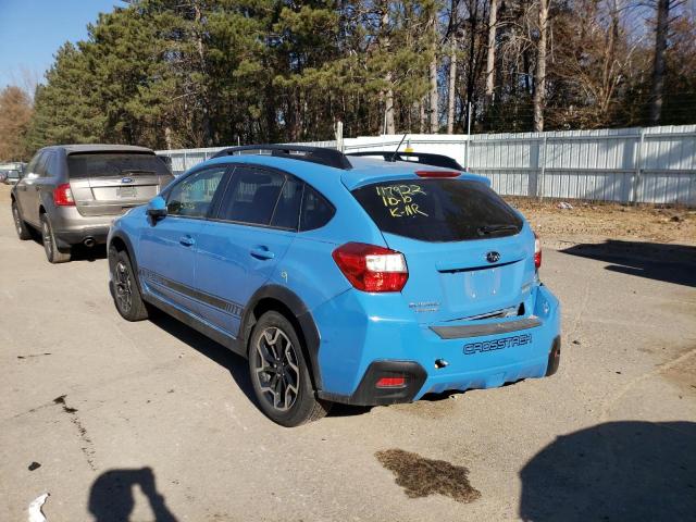 JF2GPABC3G8294515 - 2016 SUBARU CROSSTREK BLUE photo 3