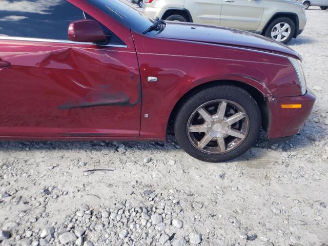 1G6DW677560203743 - 2006 CADILLAC STS BURGUNDY photo 9