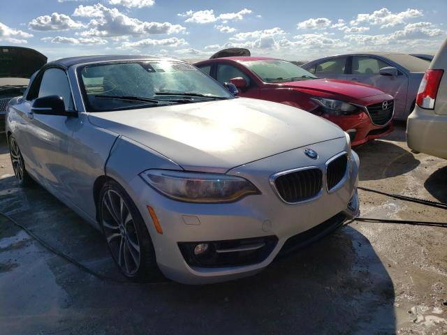 WBA1K5C53FV242583 - 2015 BMW 228 I 银色 照片 1
