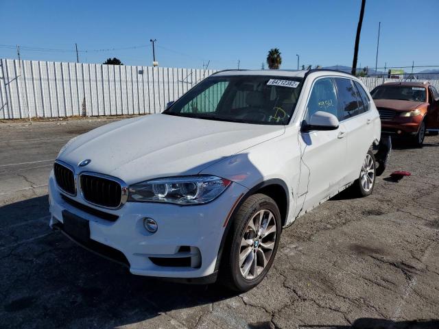 5UXKR2C5XG0R70173 - 2016 BMW X5 SDRIVE3 WHITE photo 2