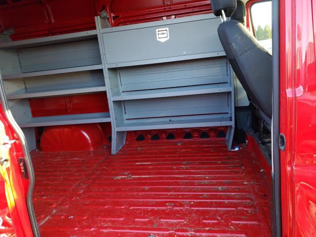 3C6LRVBG1ME516222 - 2021 RAM PROMASTER RED photo 6