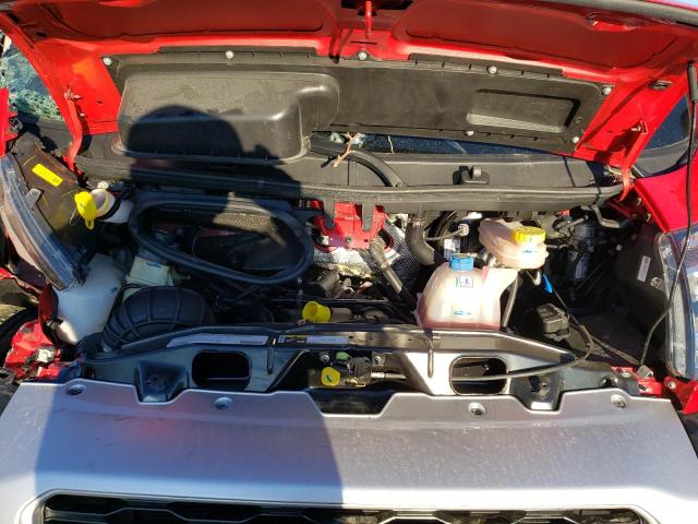 3C6LRVBG1ME516222 - 2021 RAM PROMASTER RED photo 7