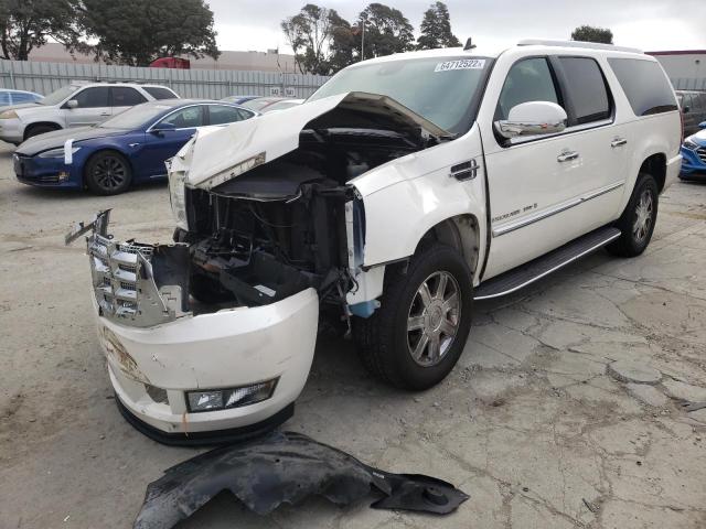 1GYFK66857R275352 - 2007 CADILLAC ESCALADE E WHITE photo 2