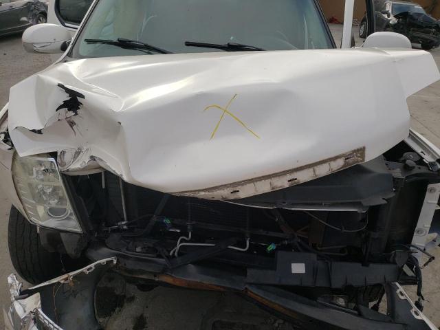 1GYFK66857R275352 - 2007 CADILLAC ESCALADE E WHITE photo 7