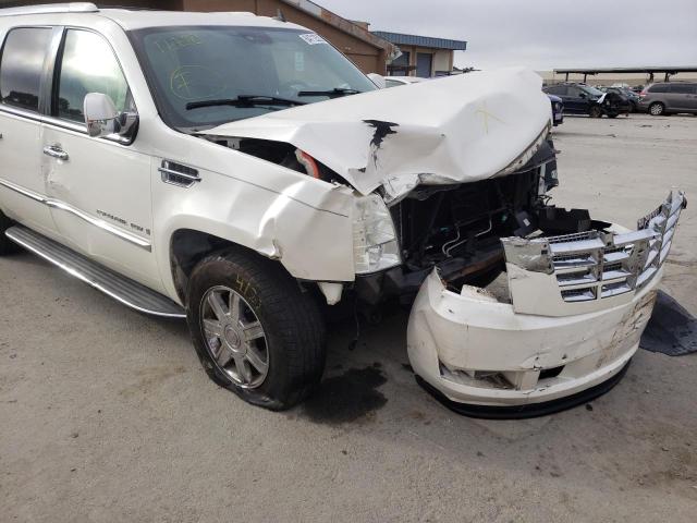 1GYFK66857R275352 - 2007 CADILLAC ESCALADE E WHITE photo 9