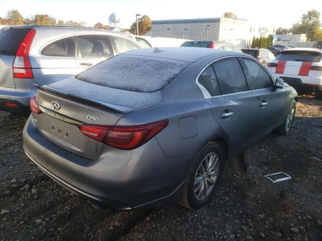 JN1EV7AR4MM755330 - 2021 INFINITI Q50 PURE GRAY photo 4