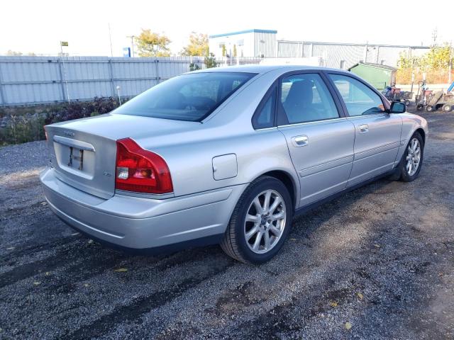 YV1TH592951399624 - 2005 VOLVO S80 2.5T SILVER photo 4