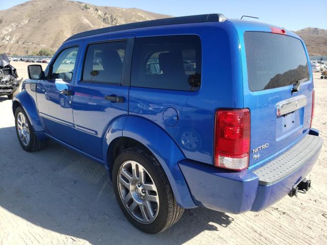 1D8GU58657W626337 - 2007 DODGE NITRO R/T BLUE photo 3