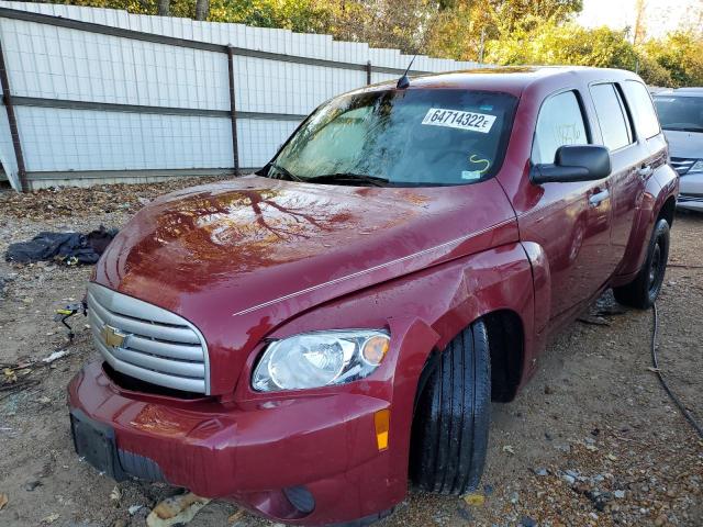 3GNDA13D97S604708 - 2007 CHEVROLET HHR LS MAROON photo 2