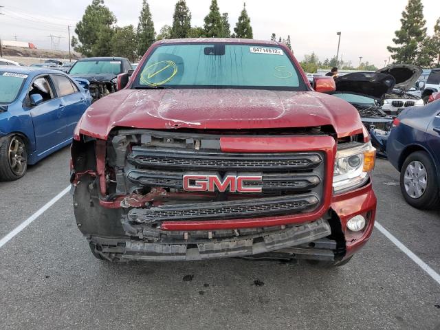 1GTG5CEN8K1290961 - 2019 GMC CANYON SLE RED photo 9