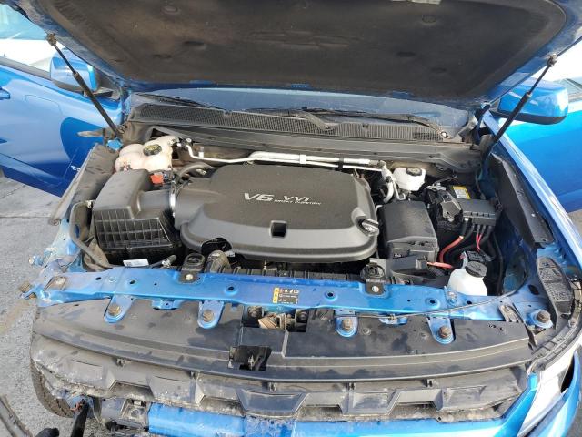 1GCGSCEN9M1209798 - 2021 CHEVROLET COLORADO L BLUE photo 7