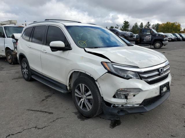 5FNYF6H78HB096205 - 2017 HONDA PILOT EXLN WHITE photo 1