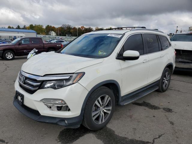 5FNYF6H78HB096205 - 2017 HONDA PILOT EXLN WHITE photo 2