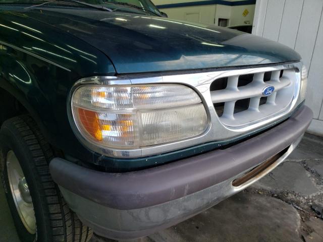 1FMDU34X6VUD35290 - 1997 FORD EXPLORER GREEN photo 9