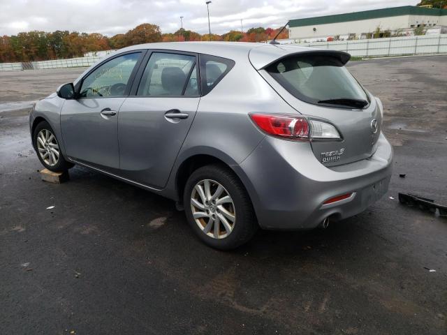 JM1BL1L83C1679834 - 2012 MAZDA 3 I GRAY photo 3