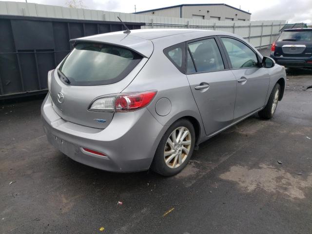 JM1BL1L83C1679834 - 2012 MAZDA 3 I GRAY photo 4