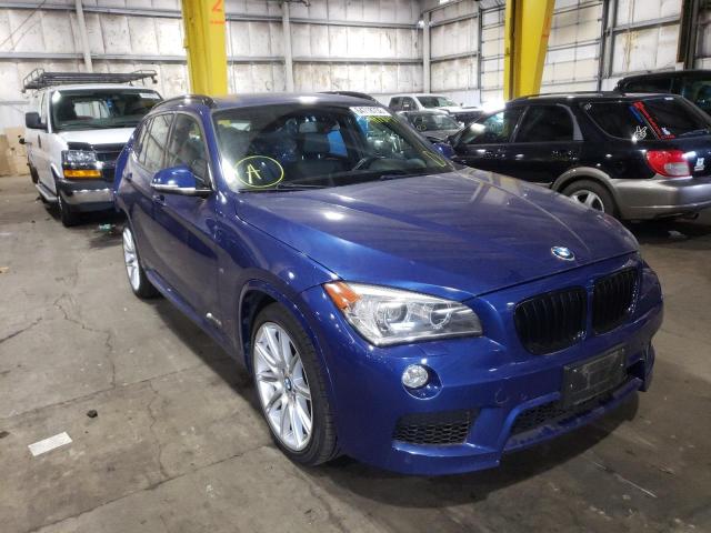 WBAVM5C55EVV93120 - 2014 BMW X1 XDRIVE3 BLUE photo 1