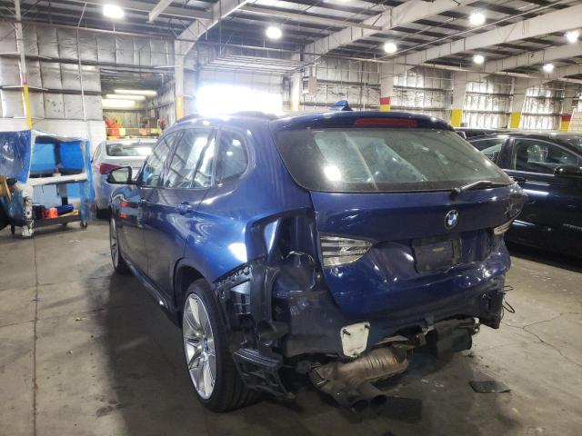 WBAVM5C55EVV93120 - 2014 BMW X1 XDRIVE3 BLUE photo 3
