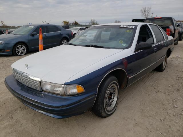 1G1BL52W8TR105831 - 1996 CHEVROLET CAPRICE CL TWO TONE photo 2