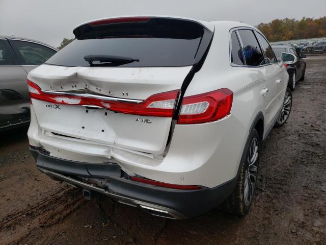 2LMPJ8LR3GBL29112 - 2016 LINCOLN MKX RESERV WHITE photo 4