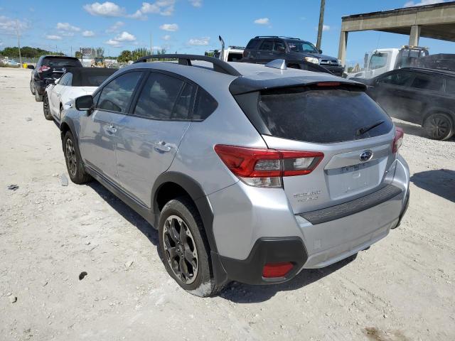 JF2GTAEC6M8207659 - 2021 SUBARU CROSSTREK SILVER photo 3