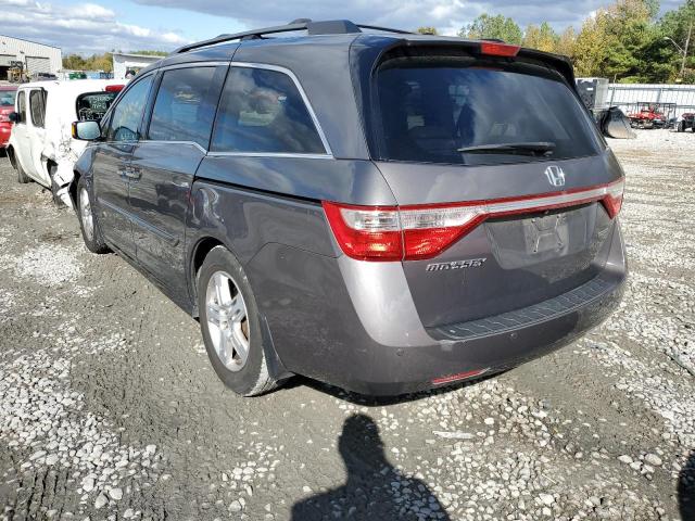 5FNRL5H91BB072702 - 2011 HONDA ODYSSEY TO GRAY photo 3