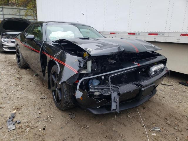 2B3LJ74W09H641385 - 2009 DODGE CHALLENGER BLACK photo 1