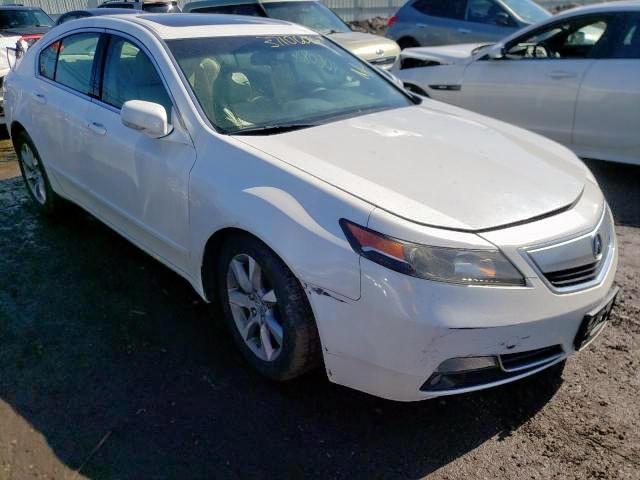 19UUA8F59DA009331 - 2013 ACURA TL TECH WHITE photo 1