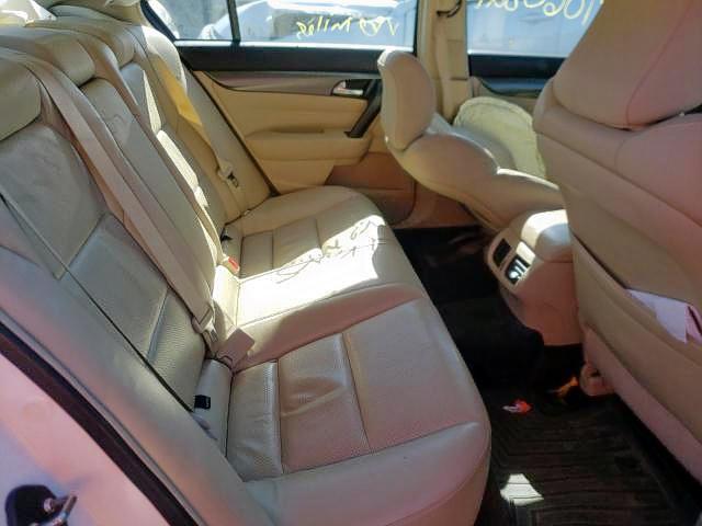 19UUA8F59DA009331 - 2013 ACURA TL TECH WHITE photo 6